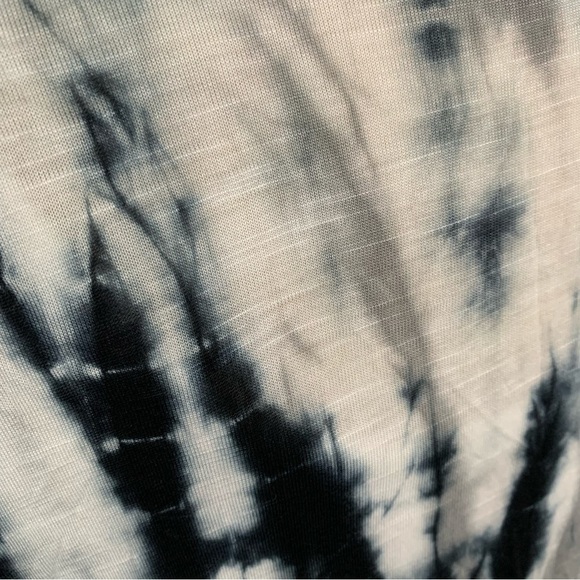 Style & Co. Sport, jersey knit open front tye dye cardigan Size Small Petite - Picture 5 of 7